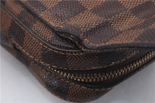 Authentic Louis Vuitton Damier Geronimos Waist Body Bag N51994 LV 0005E