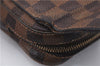 Authentic Louis Vuitton Damier Geronimos Waist Body Bag N51994 LV 0005E