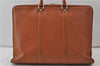 Auth Louis Vuitton Epi Porte Documents Voyage Brown Briefcase M54473 LV 0007E