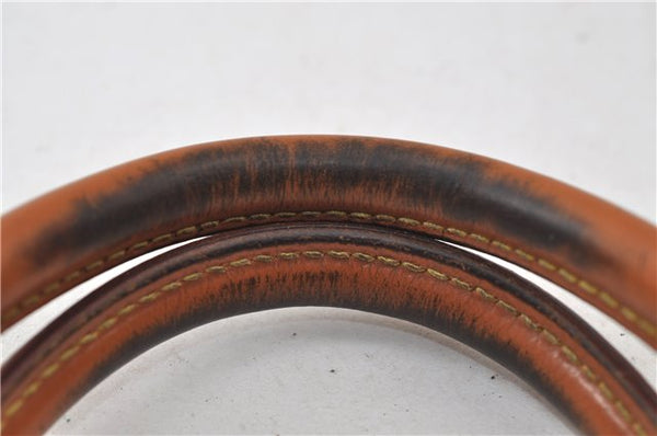 Auth Louis Vuitton Epi Porte Documents Voyage Brown Briefcase M54473 LV 0007E