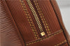 Auth Louis Vuitton Epi Porte Documents Voyage Brown Briefcase M54473 LV 0007E