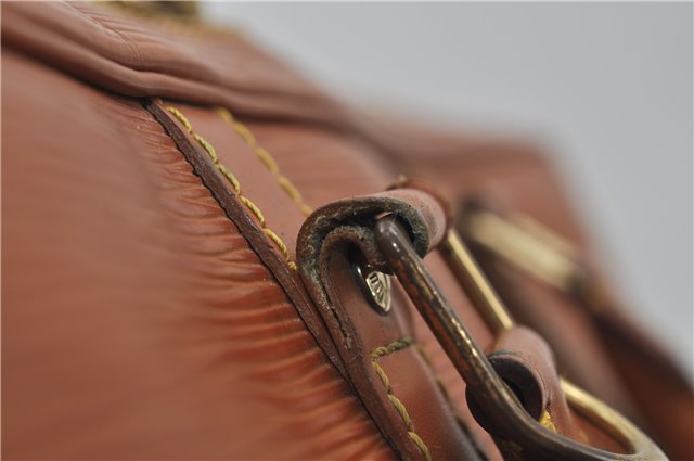 Auth Louis Vuitton Epi Porte Documents Voyage Brown Briefcase M54473 LV 0007E