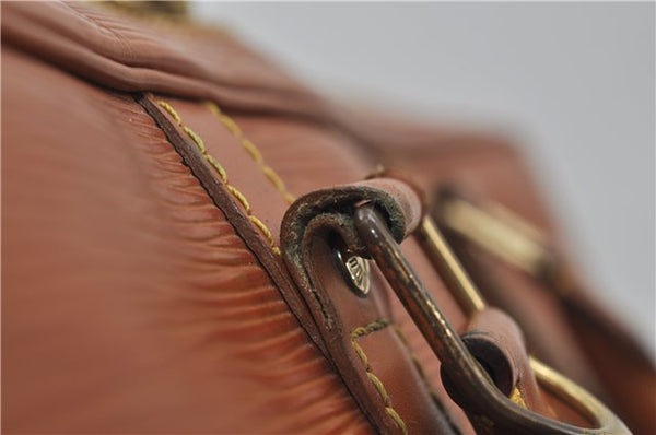 Auth Louis Vuitton Epi Porte Documents Voyage Brown Briefcase M54473 LV 0007E