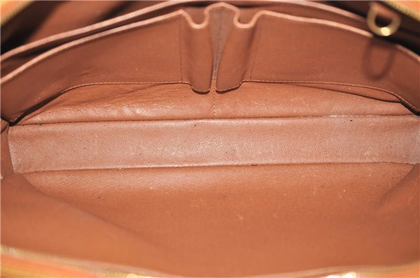 Auth Louis Vuitton Epi Porte Documents Voyage Brown Briefcase M54473 LV 0007E