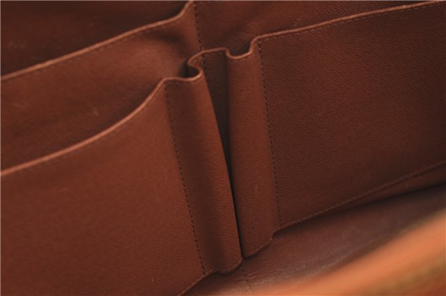 Auth Louis Vuitton Epi Porte Documents Voyage Brown Briefcase M54473 LV 0007E