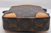 Authentic Louis Vuitton Monogram Danube Shoulder Cross Body Bag M45266 LV 0009D