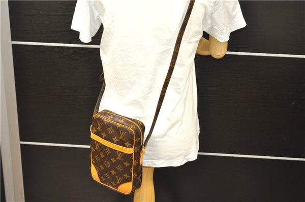 Authentic Louis Vuitton Monogram Danube Shoulder Cross Body Bag M45266 LV 0009D