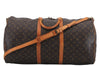 Auth Louis Vuitton Monogram Keepall Bandouliere 60 Boston Bag M41412 LV 0009E