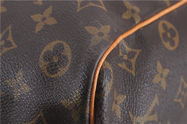 Auth Louis Vuitton Monogram Keepall Bandouliere 60 Boston Bag M41412 LV 0009E