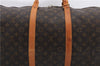 Auth Louis Vuitton Monogram Keepall Bandouliere 60 Boston Bag M41412 LV 0009E