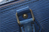 Authentic Louis Vuitton Epi Speedy 30 Hand Bag Purse Blue M43005 LV 0010D