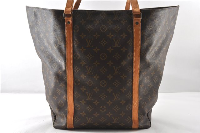 Authentic Louis Vuitton Monogram Sac Shopping GM Tote Bag M51110 LV 0010G