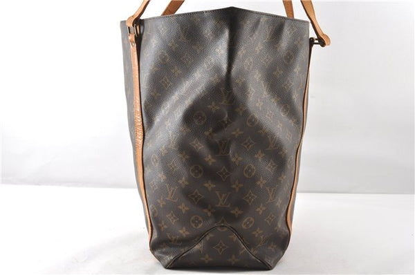 Authentic Louis Vuitton Monogram Sac Shopping GM Tote Bag M51110 LV 0010G
