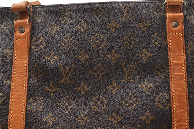 Authentic Louis Vuitton Monogram Sac Shopping GM Tote Bag M51110 LV 0010G