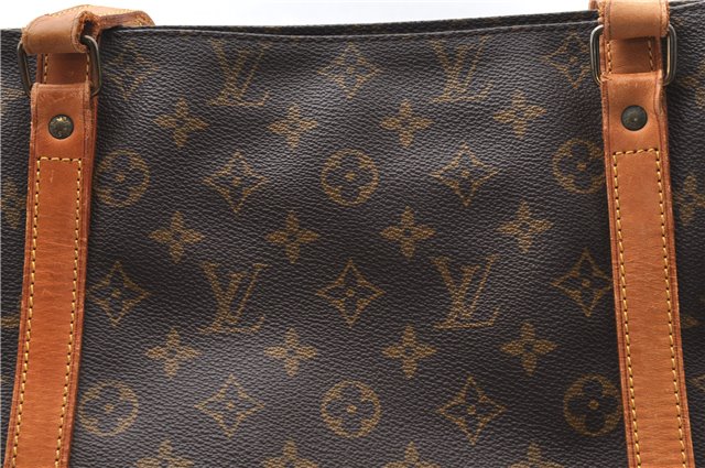 Authentic Louis Vuitton Monogram Sac Shopping GM Tote Bag M51110 LV 0010G
