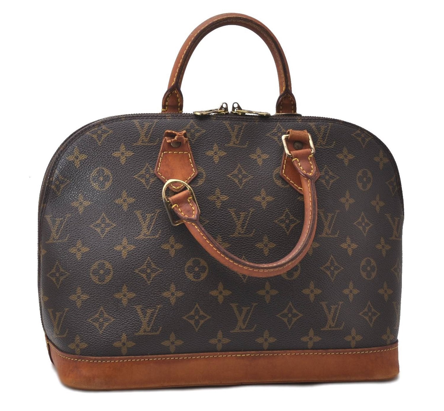 Authentic Louis Vuitton Monogram Alma Hand Bag Purse M51130 LV Junk 0011D