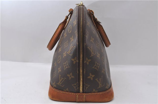 Authentic Louis Vuitton Monogram Alma Hand Bag Purse M51130 LV Junk 0011D