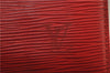 Authentic Louis Vuitton Epi Keepall 45 Boston Travel Bag Red M42977 LV 0012E