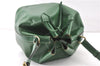 Authentic Louis Vuitton Epi Petit Noe Shoulder Drawstring Bag M44104 Green 0012G