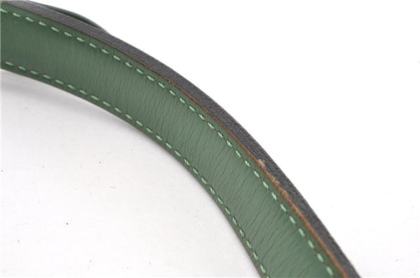 Authentic Louis Vuitton Epi Petit Noe Shoulder Drawstring Bag M44104 Green 0012G