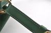 Authentic Louis Vuitton Epi Petit Noe Shoulder Drawstring Bag M44104 Green 0012G