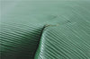 Authentic Louis Vuitton Epi Petit Noe Shoulder Drawstring Bag M44104 Green 0012G