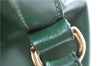 Authentic Louis Vuitton Epi Petit Noe Shoulder Drawstring Bag M44104 Green 0012G