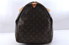 Authentic Louis Vuitton Monogram Keepall 55 Travel Boston Bag M41424 LV 0015E