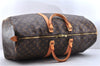 Authentic Louis Vuitton Monogram Keepall 55 Travel Boston Bag M41424 LV 0015E