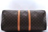 Authentic Louis Vuitton Monogram Keepall 55 Travel Boston Bag M41424 LV 0015E