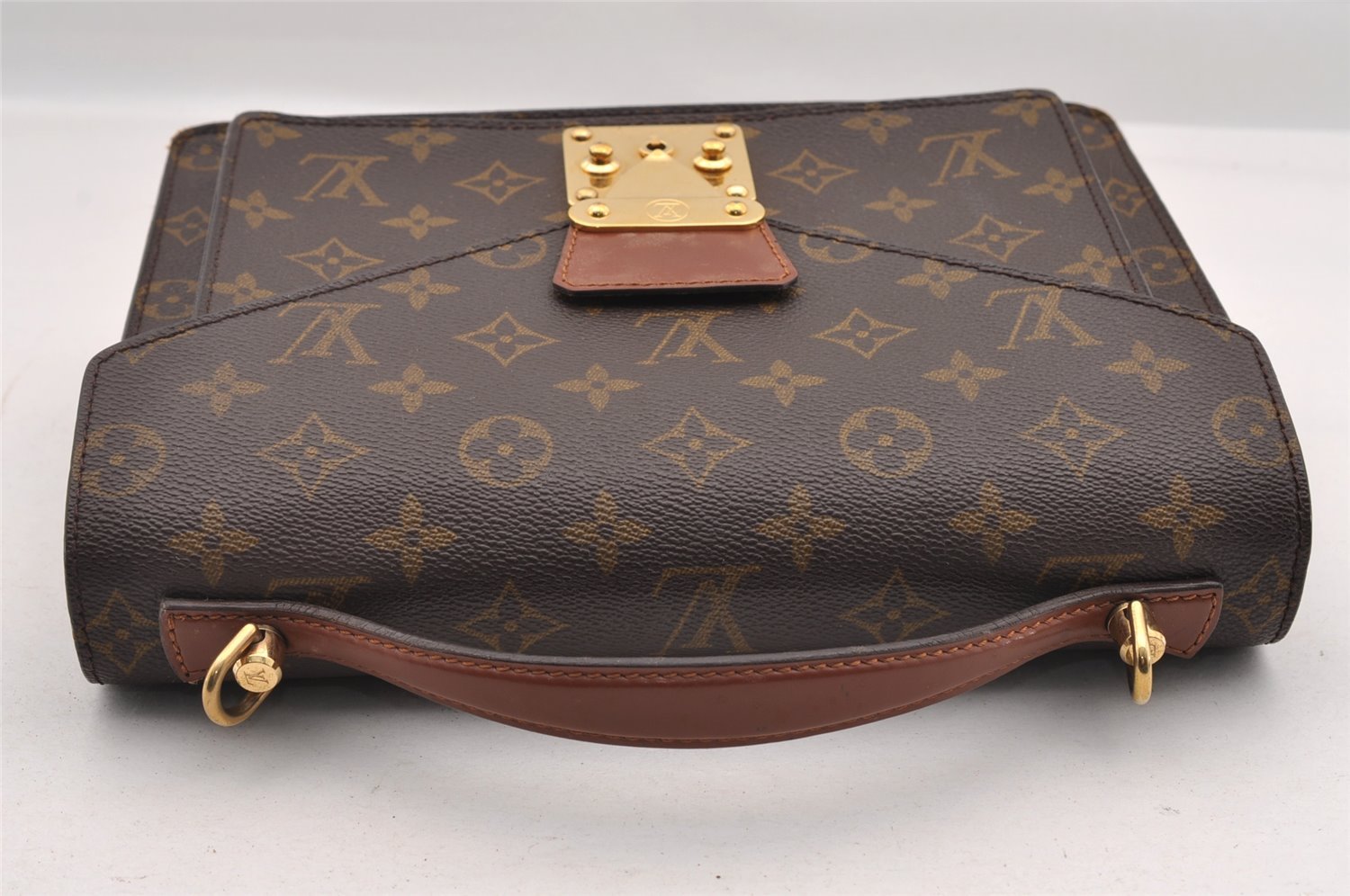 Authentic Louis Vuitton Monogram Monceau 2Way Shoulder Hand Bag M51187 LV 0015I