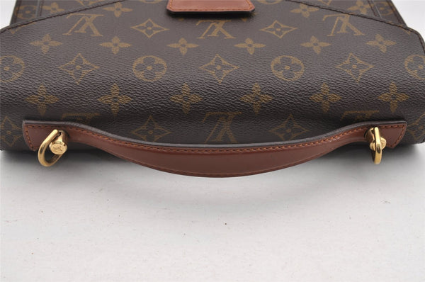 Authentic Louis Vuitton Monogram Monceau 2Way Shoulder Hand Bag M51187 LV 0015I