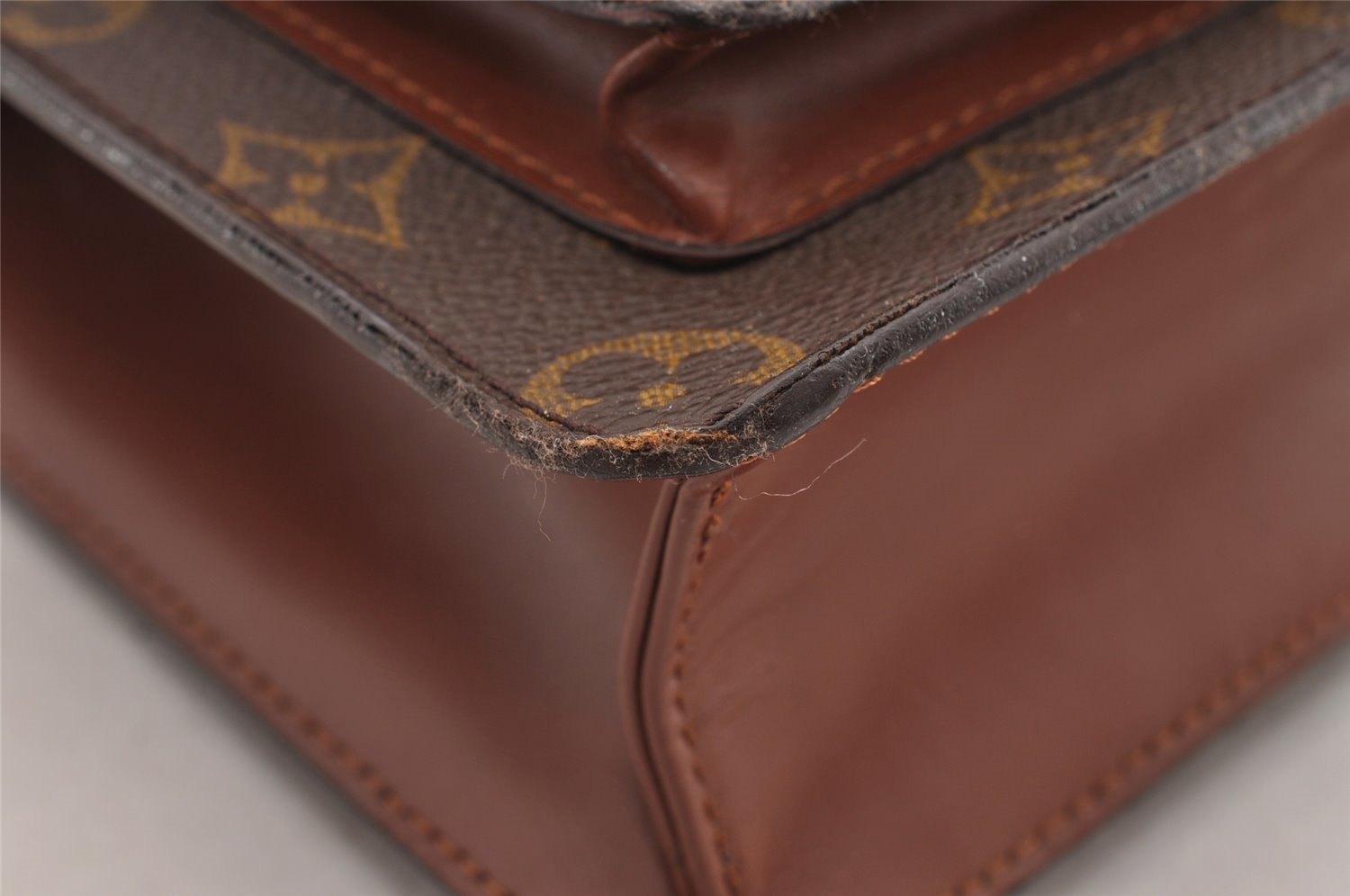 Authentic Louis Vuitton Monogram Monceau 2Way Shoulder Hand Bag M51187 LV 0015I