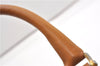 Authentic CELINE Macadam Blason Pattern Hand Boston Bag PVC Leather Brown 0017G