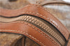 Authentic CELINE Macadam Blason Pattern Hand Boston Bag PVC Leather Brown 0017G