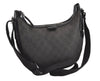 Authentic GUCCI Shoulder Cross Body Bag GG Canvas Leather 212937 Black 0018G