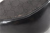 Authentic GUCCI Shoulder Cross Body Bag GG Canvas Leather 212937 Black 0018G