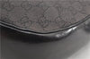 Authentic GUCCI Shoulder Cross Body Bag GG Canvas Leather 212937 Black 0018G