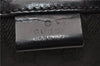 Authentic GUCCI Shoulder Cross Body Bag GG Canvas Leather 212937 Black 0018G