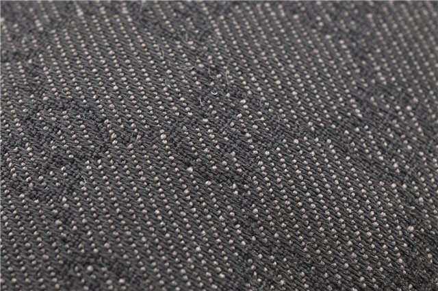 Authentic GUCCI Shoulder Cross Body Bag GG Canvas Leather 212937 Black 0018G