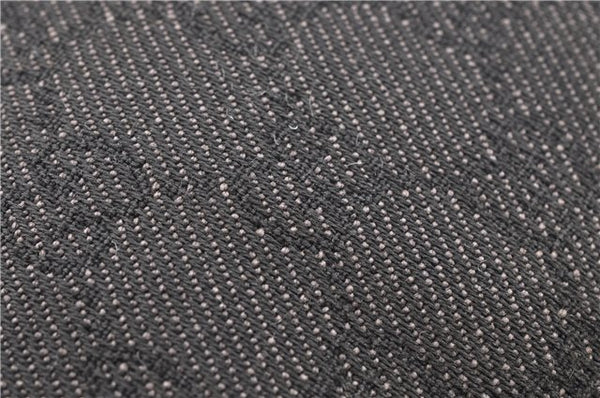 Authentic GUCCI Shoulder Cross Body Bag GG Canvas Leather 212937 Black 0018G