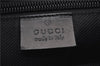 Authentic GUCCI Shoulder Cross Body Bag GG Canvas Leather 212937 Black 0018G