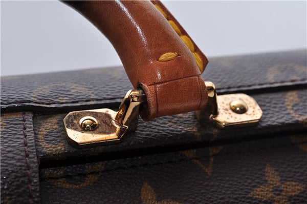 Authentic Louis Vuitton Monogram Serviette Fermoir Briefcase M53305 LV 0019E