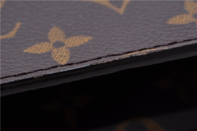 Authentic Louis Vuitton Monogram Serviette Fermoir Briefcase M53305 LV 0019E