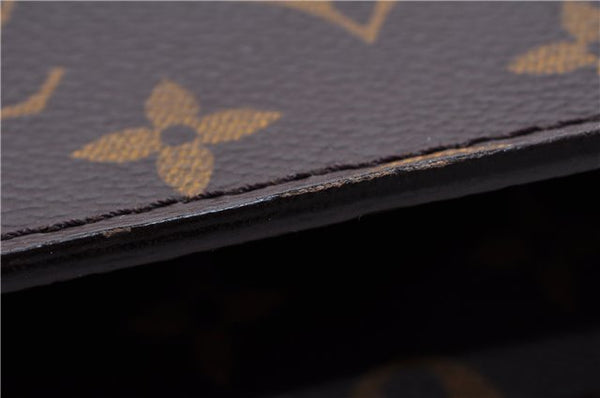 Authentic Louis Vuitton Monogram Serviette Fermoir Briefcase M53305 LV 0019E