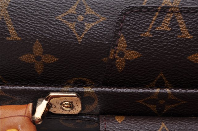 Authentic Louis Vuitton Monogram Serviette Fermoir Briefcase M53305 LV 0019E