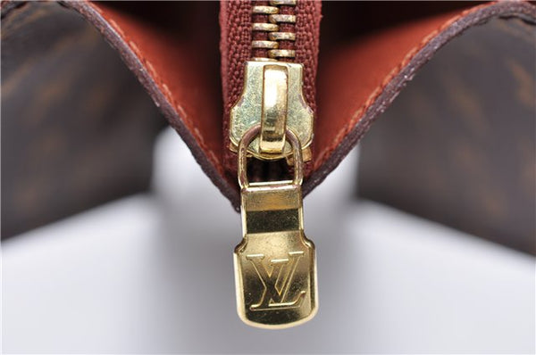 Authentic Louis Vuitton Monogram Serviette Fermoir Briefcase M53305 LV 0019E