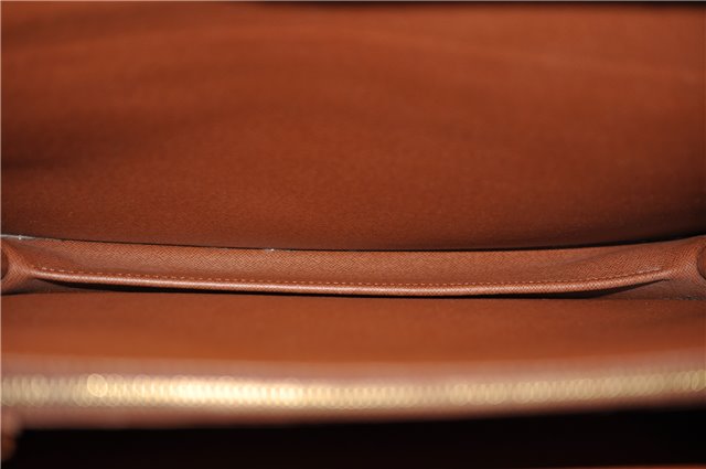 Authentic Louis Vuitton Monogram Serviette Fermoir Briefcase M53305 LV 0019E