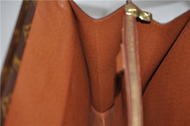 Authentic Louis Vuitton Monogram Serviette Fermoir Briefcase M53305 LV 0019E