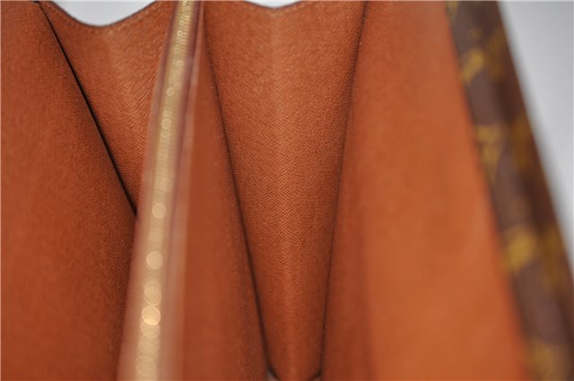 Authentic Louis Vuitton Monogram Serviette Fermoir Briefcase M53305 LV 0019E